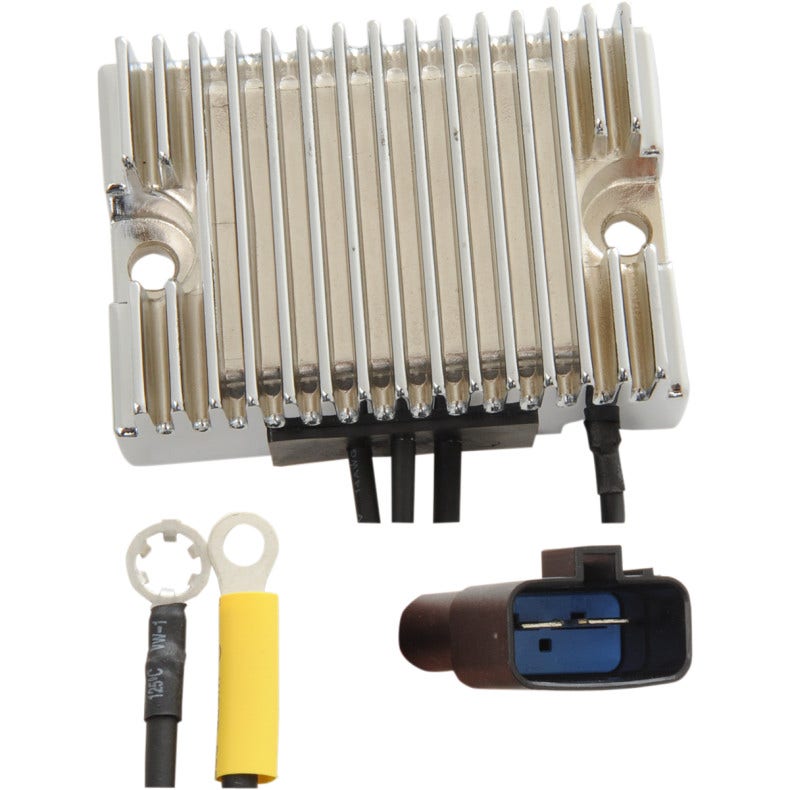 Drag Premium Solid State Chrome Voltage Regulator Harley 2000 Softail 74512-00