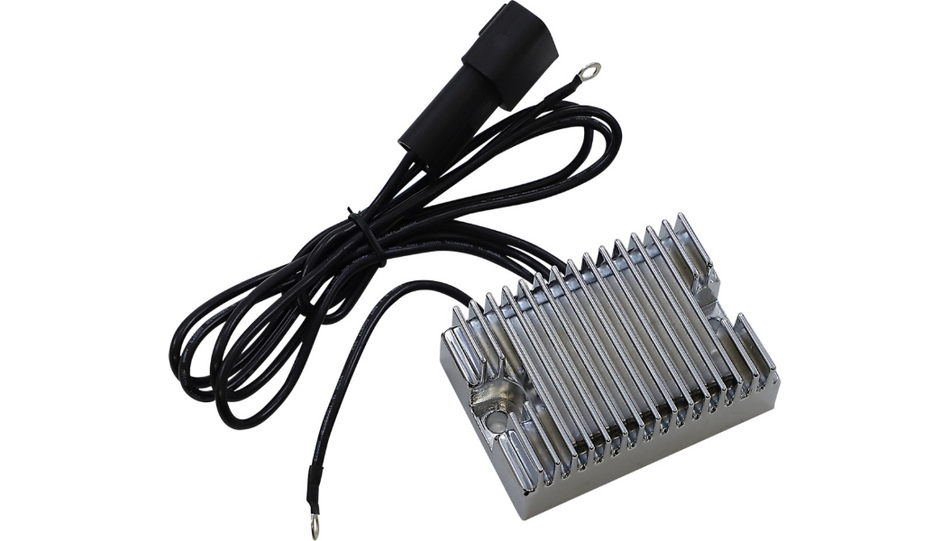 Drag Premium Solid State Chrome Voltage Regulator Harley 2000 Softail 74512-00