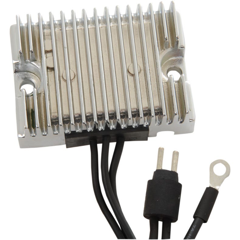Drag Premium Solid State Chrome Voltage Regulator Harley 86-90 XL 74523-84A