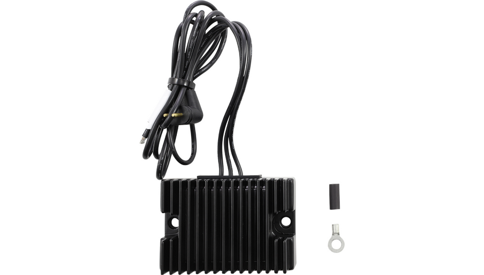 Drag Premium Solid State Black Voltage Regulator Harley 84-88 EVO Repl 74513-82