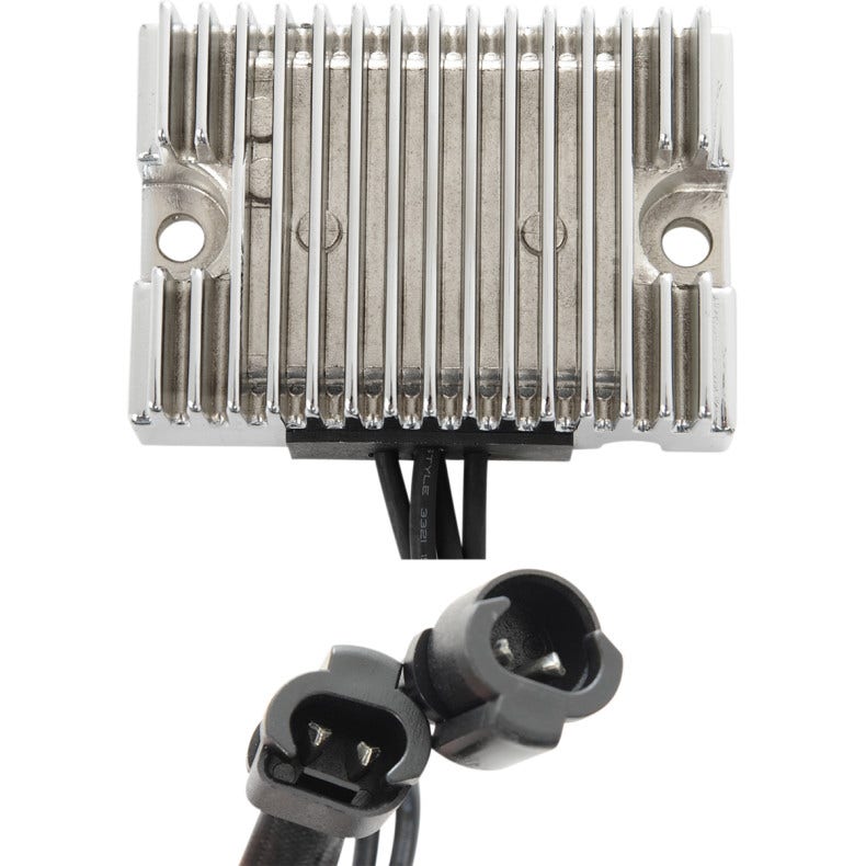 Drag Premium Solid State Chrome Voltage Regulator Harley 07-08 XL Repl 74546-07A