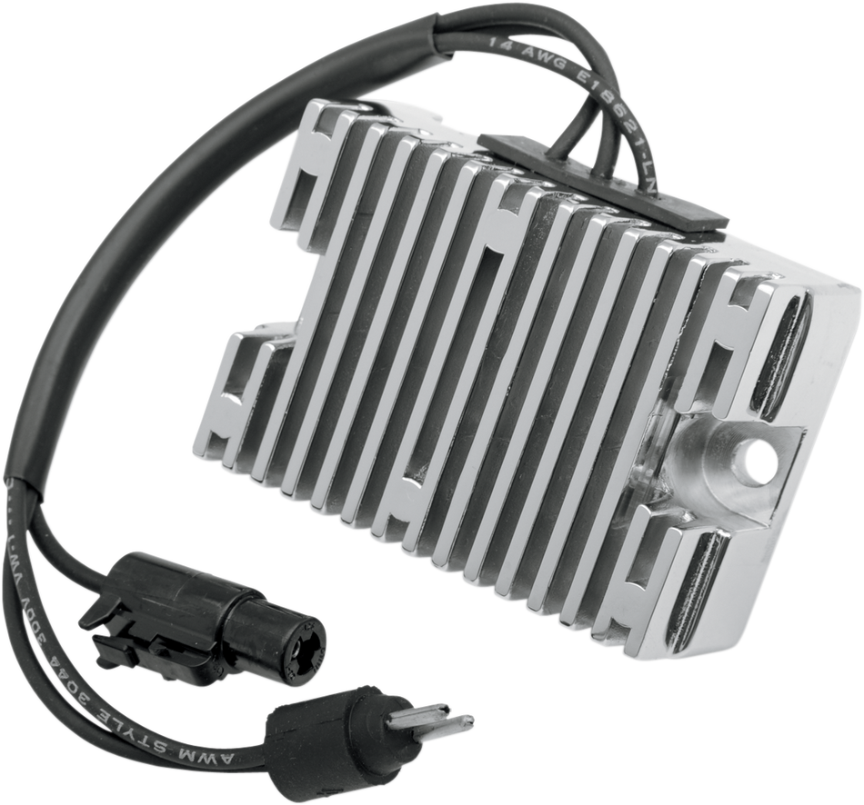 Drag Solid State Chrome Voltage Regulator Harley Touring 09-15 Repl 74505-09
