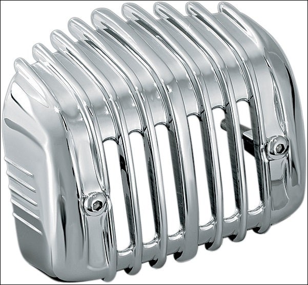 Kuryakyn Chrome Regulator Cover for '01-'17 Harley Softail Models