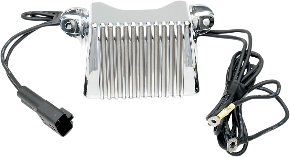 Drag Solid State Chrome Voltage Regulator Harley Touring 97-01 Repl 74505-97