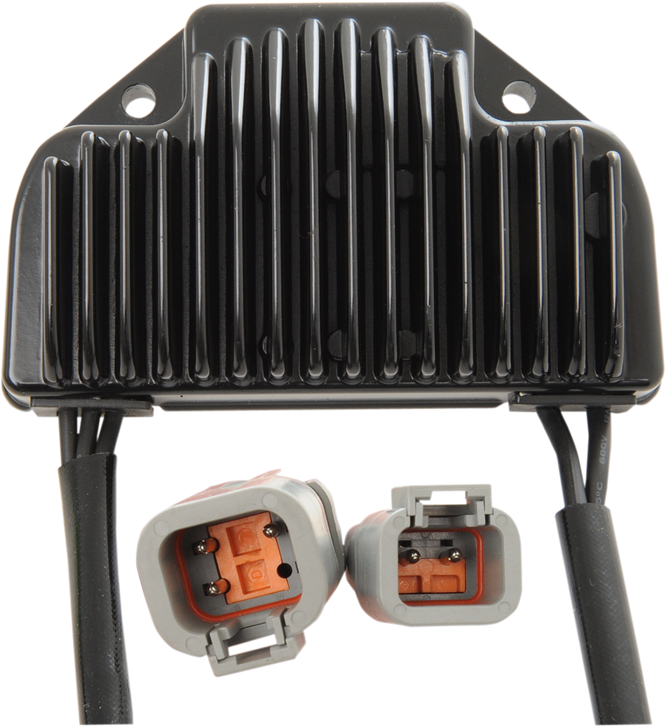 Drag Solid State Black Voltage Regulator Harley 06-07 Dyna FXD/WG Repl 74631-06