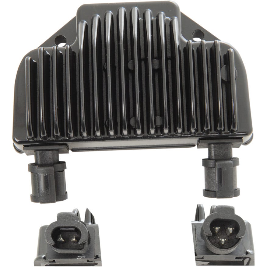 Drag Solid State Black Voltage Regulator Harley 08-15 Dyna FXD/WG Repl 74631-08