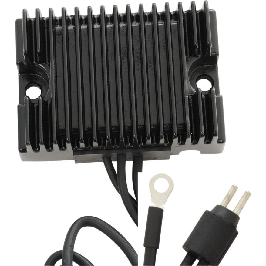 Drag Solid State Black Voltage Regulator Harley 92-93 Sportster XL Repl 74523-92