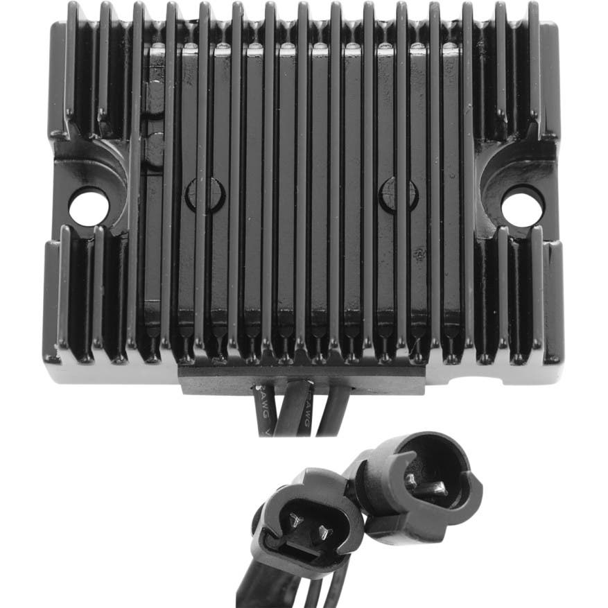 Drag Solid State Black Voltage Regulator Harley 07-08 Sportster XL Rep 74546-07A