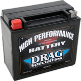 Drag Specialties High Performance 350 CCA Cold Cranking Amps Battery 24H Harley