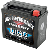 Drag Specialties High Performance 350 CCA Cold Cranking Amps Battery 24H Harley