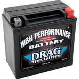 Drag Specialties High Performance 350 CCA Cold Cranking Amps Battery 24H Harley