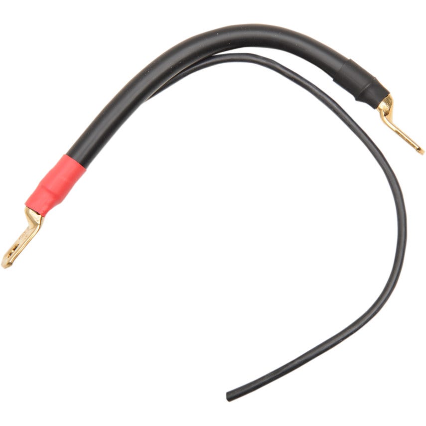 Terry Components 8" Positive 4 Gauge Universal Battery Cable w/ Auxillary Wire