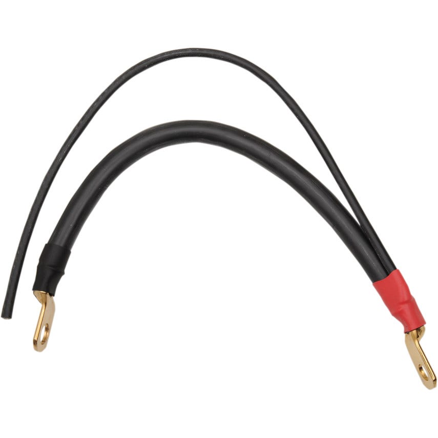 Terry Components 10" Positive 4 Gauge Universal Battery Cable w/ Auxillary Wire