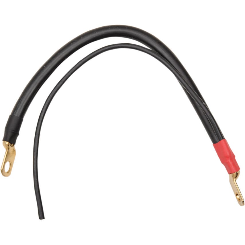 Terry Components 12" Positive 4 Gauge Universal Battery Cable w/ Auxillary Wire