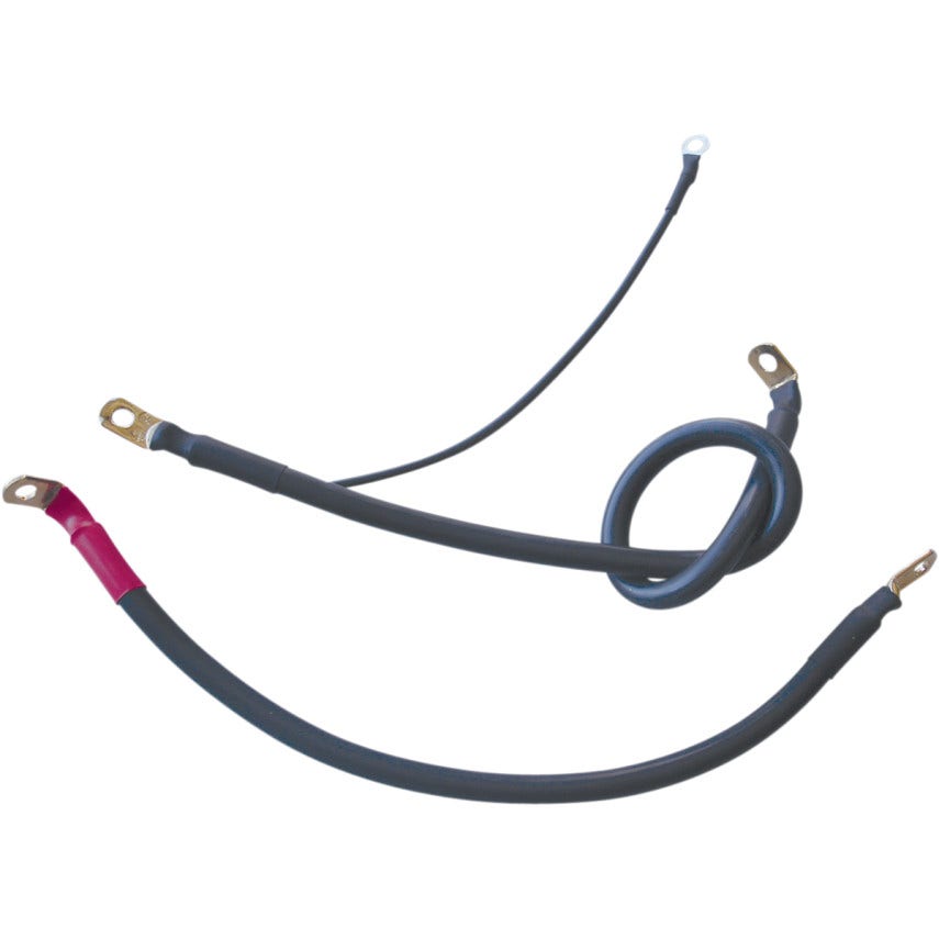 Terry Components 4 Gauge Complete Battery Cable Kits Harley 06-16 Dyna