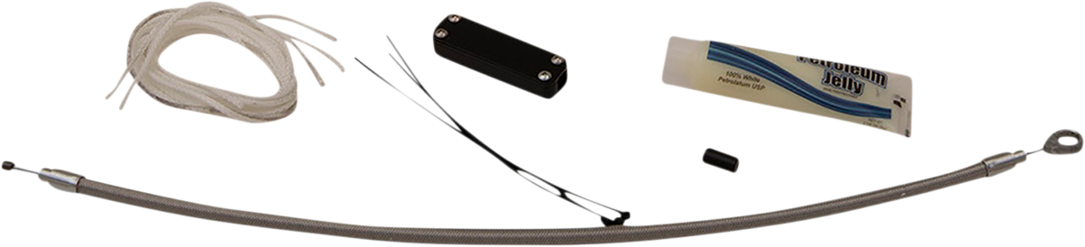 FBI Control Installation Kit - Cable Clutch for 2008-2013 H-D Touring - Braided / 10"-12"