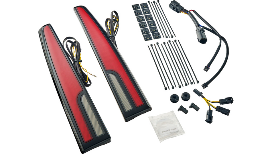 Ciro Calade Taillights 4 Harley 14-23 FLHTCUTG Models