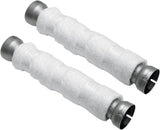 Vance & Hines 3" Round Twin Slash Slip-On Mufflers for Harley Softail 07-09