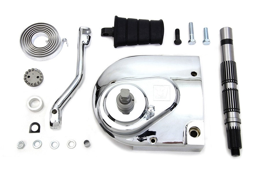 Chrome Kicker Kick Starter Conversion Kit Harley Sportster XL 883 1200 91-03