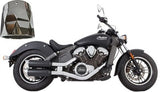 Tab Performance Short 4" Black Slip On Muffler Indian Scout 15-Up