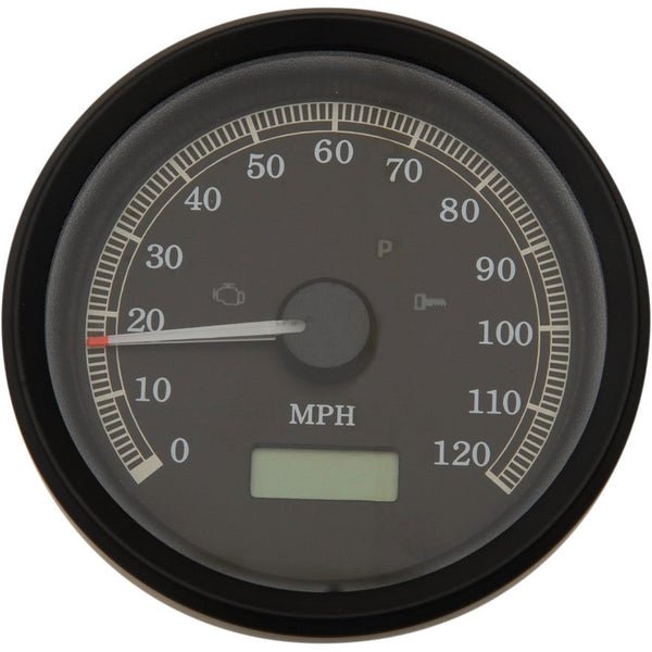 Drag Programmable 3 3/8 Electronic MPH Speedometer Harley