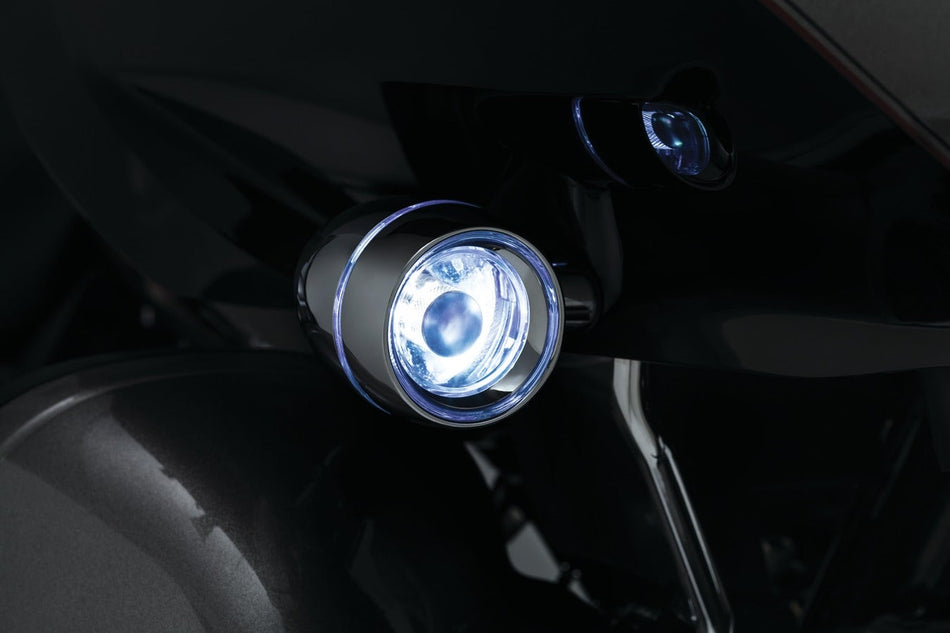 Kuryakyn White Single Circuit 1156 Front / Rear High Intensity LED Bulb Harley