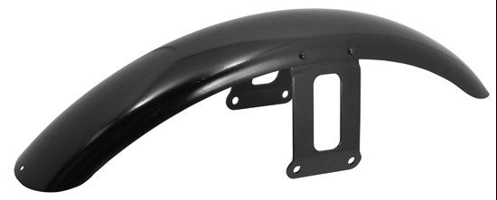 Mid USA 22453 V-Factor Steel Front 21 Wheel Fender w/ Bracket Harley Softail FX