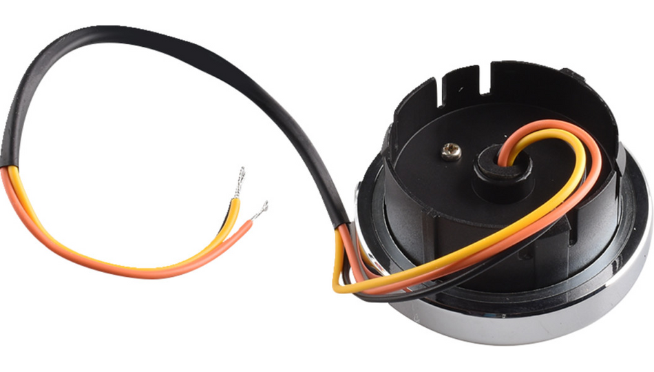 Drag Specialties Chrome LED Fuel Gauge 01-07 FLHR 01-08 Dyna Models