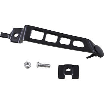 Drag Specialties 0510-0506 Kickstand Extension Bolt On Gloss Black Harley