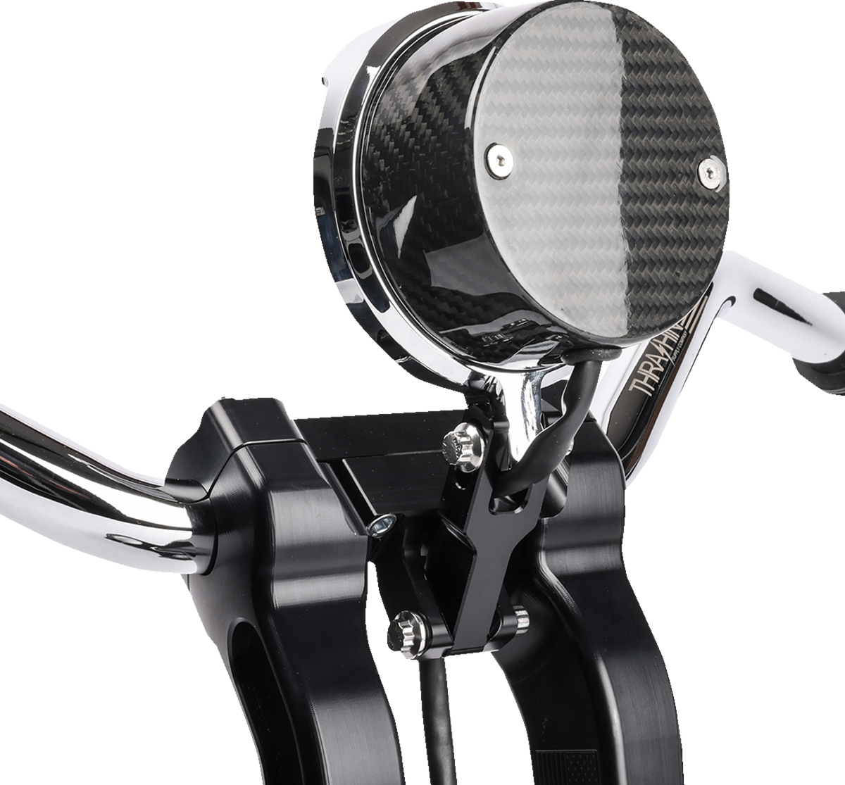 Thrashin Supply Co. Softail Gauge Relocation Kit for 2020-2025 Harley-Davidson Softail