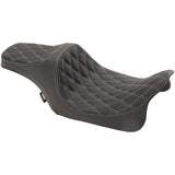 Drag Specialties Vinyl Predator 3 Seat for Harley 08-23 FLT/FLH