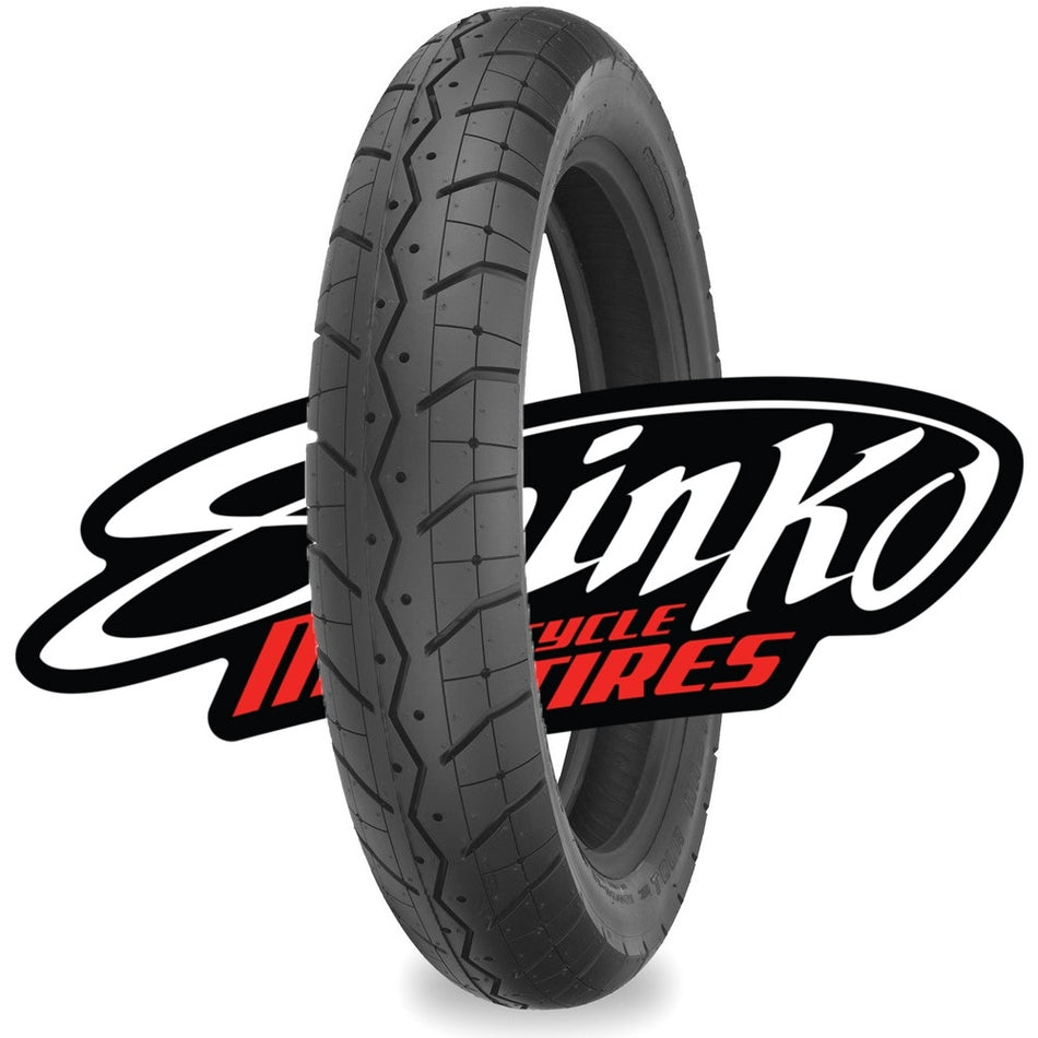 Shinko 87-4166 Tire 230 Tour Master Front Tire 150/80-17 72V Bias Blackwall