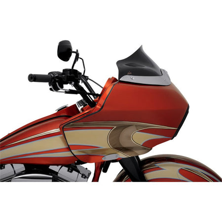 Klock Werks 8" Black Flare Windshield For Harley Road Glide FLTR FLTRX 98-13 | KW05-01-0190