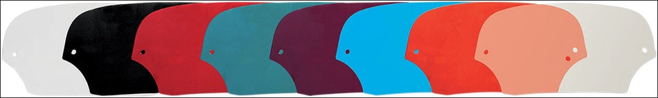 Memphis Shades Solid Solar 5" Windshield for Memphis Batwing Fairing Only