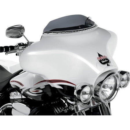 Klock Werks 3.5" Dark Smoke Flare Batwing Windshield For Harley FLHT FLHX 96-13 | KW05-01-0203