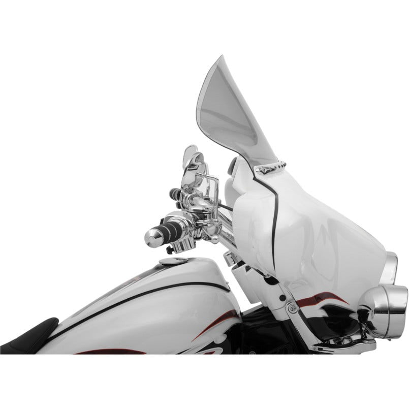 Klock Werks 11.5" Clear Flare Batwing Windshield For Harley FLHT FLHX 96-13 | KW05-01-0206