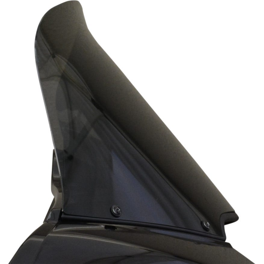 Wind Vest 14" Dark Smoke Flip Design Windshield Harley Road Glide FLTRX 15-23