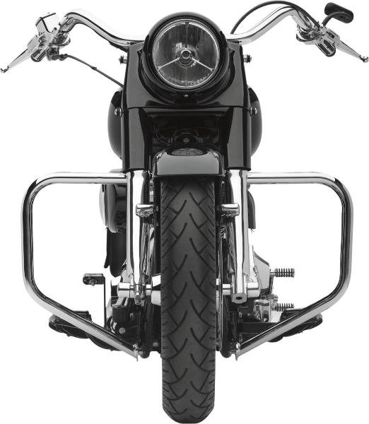 Lindby Chrome Unibar Steel OE Repl Highway Engine Bar Guard Harley Softail 00-17