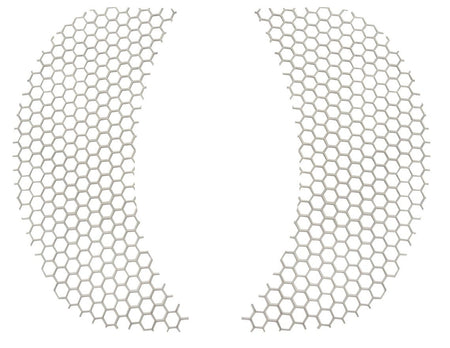 Klock Werks Honeycomb Fairing Vent Screen 2015+ Harley Road Glide FLTR Models | KW05-01-0320