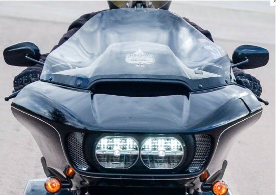 Klock Werks Honeycomb Fairing Vent Screen 2015+ Harley Road Glide FLTR Models | KW05-01-0320
