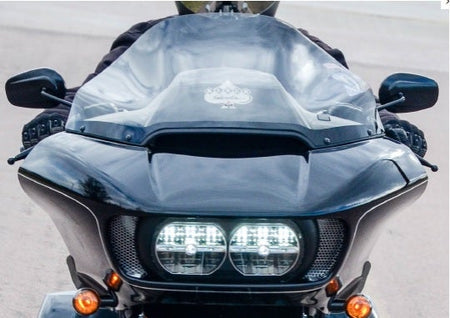 Klock Werks Honeycomb Fairing Vent Screen 2015+ Harley Road Glide FLTR Models | KW05-01-0320