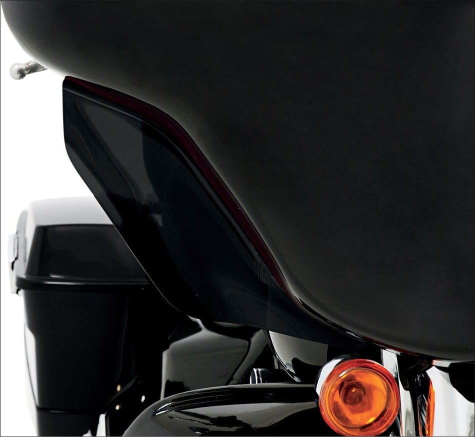 Memphis Shades Black Fairing Side Deflectors for Harley Batwing FLH/T 96-13