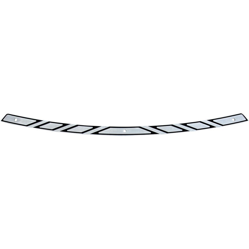 Klock Werks Flare Series Black Aztec Windshield Trim for Harley Batwing 14-23