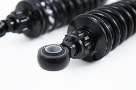 Ohlins STX36 Blackline Rebound Adjustable 13" Twin Shocks for 1990-2025 Harley-Davidson Touring - Black