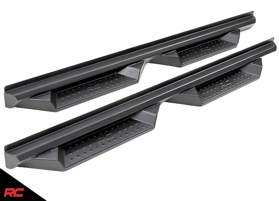 Rough Country SDS01900 DS2 Drop Nerf Bar Side Steps 2019-Up GM Silverado Sierra