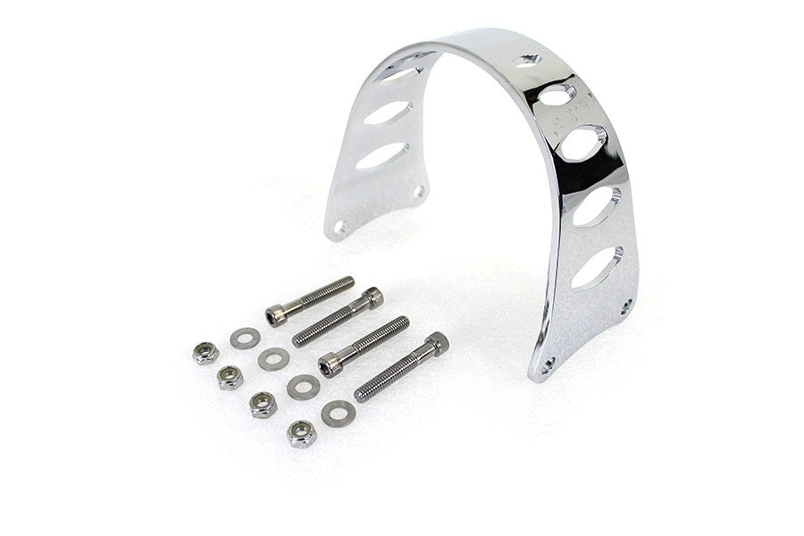 V-Twin 24-1042 41mm Chrome Tomahawk Front Fork Brace 21" Wheel Harley FX/ST 80-Up