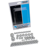 Drag Specialties Engine Transmission Primary Bolt Cover Kit for Harley-Davidson 86-2