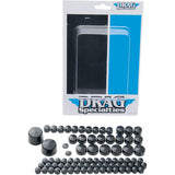 Drag Specialties Engine Transmission Primary Bolt Cover Kit for Harley-Davidson 86-2