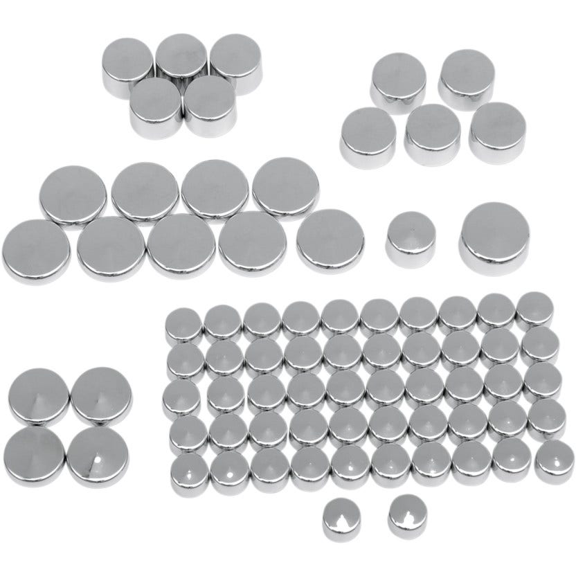 Drag Chrome Standard Engine Trans Primary Bolt Cover Kit Harley Sportster 04-17