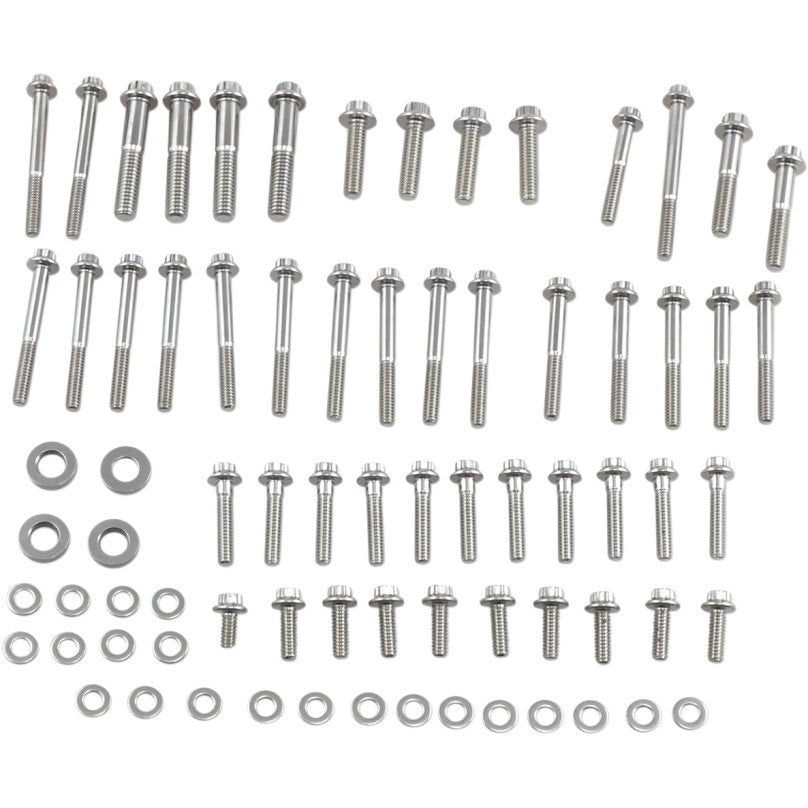 Feuling 3054 Stainless Steel Primary Transmission Fastener Kit 99-05 Harley Dyna